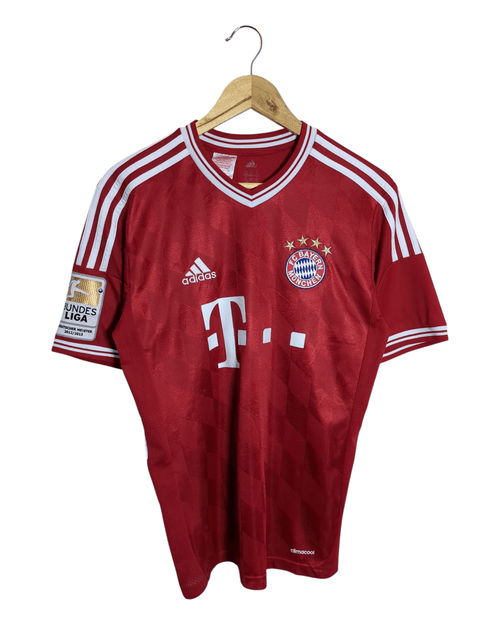 2013-14 Bayern Munich Adidas Home Shirt #9 Mandzukic - (XL.Boys)
