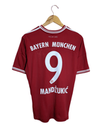 2013-14 Bayern Munich Adidas Home Shirt #9 Mandzukic - (XL.Boys)