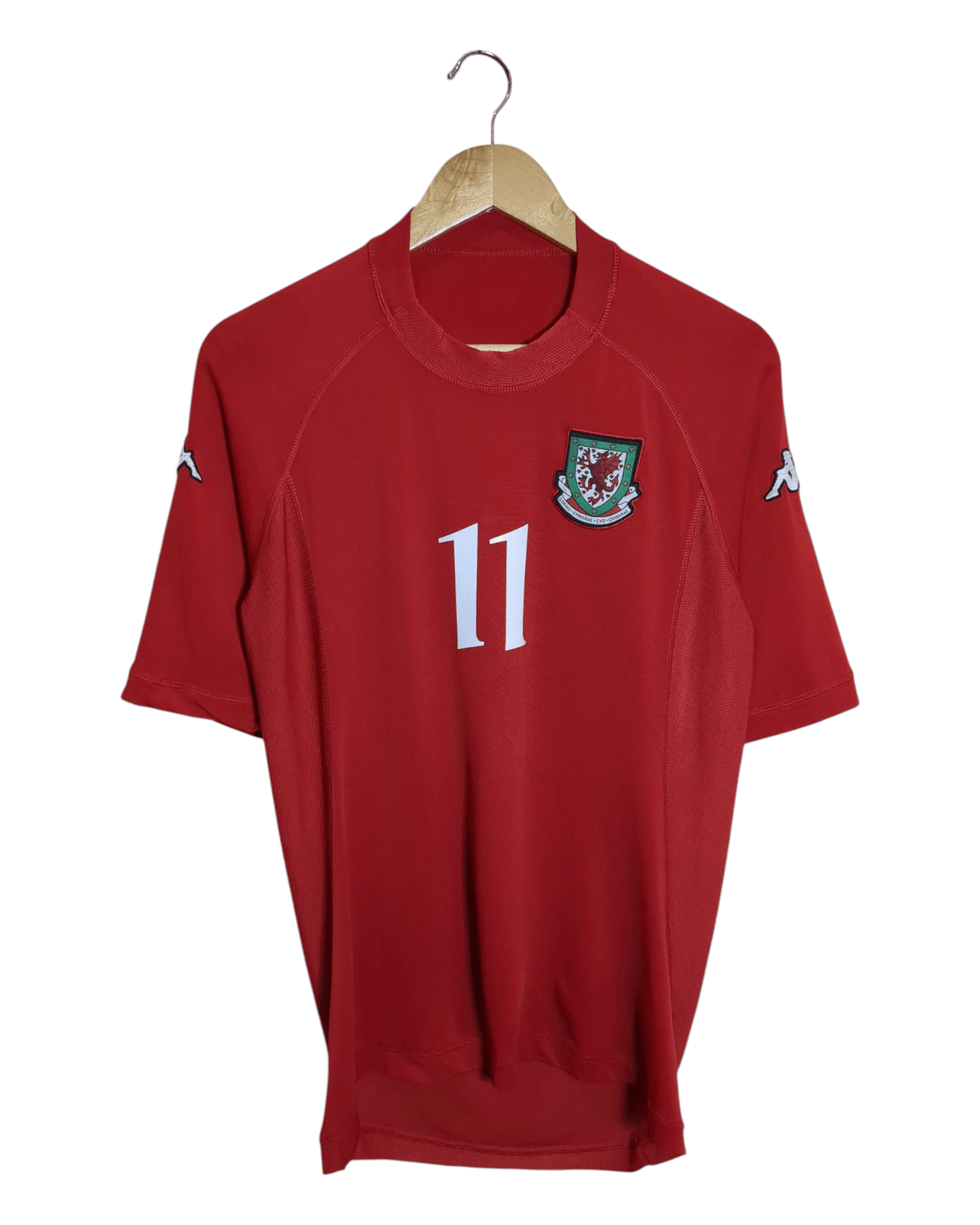 2004-06 Wales Kappa Home Shirt #11 Giggs - (S)