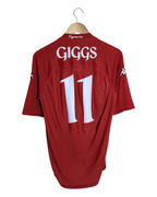 2004-06 Wales Kappa Home Shirt #11 Giggs - (S)