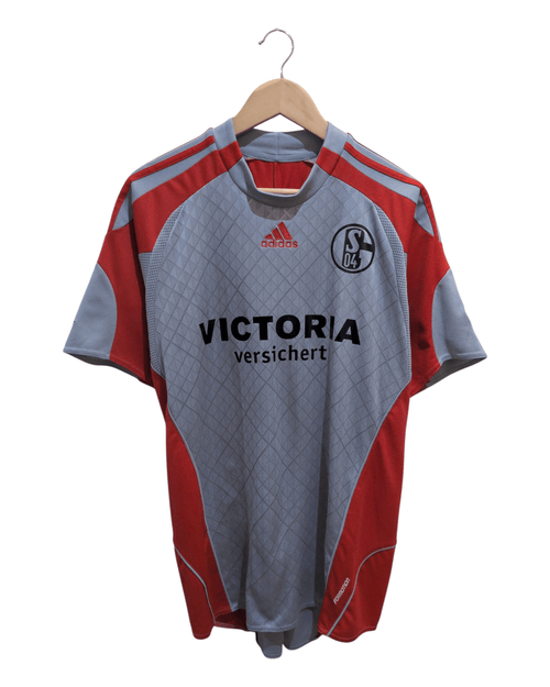 2005-07 Schalke Adidas Player Issue Goalkeeper Shirt #1 Rost - (M)