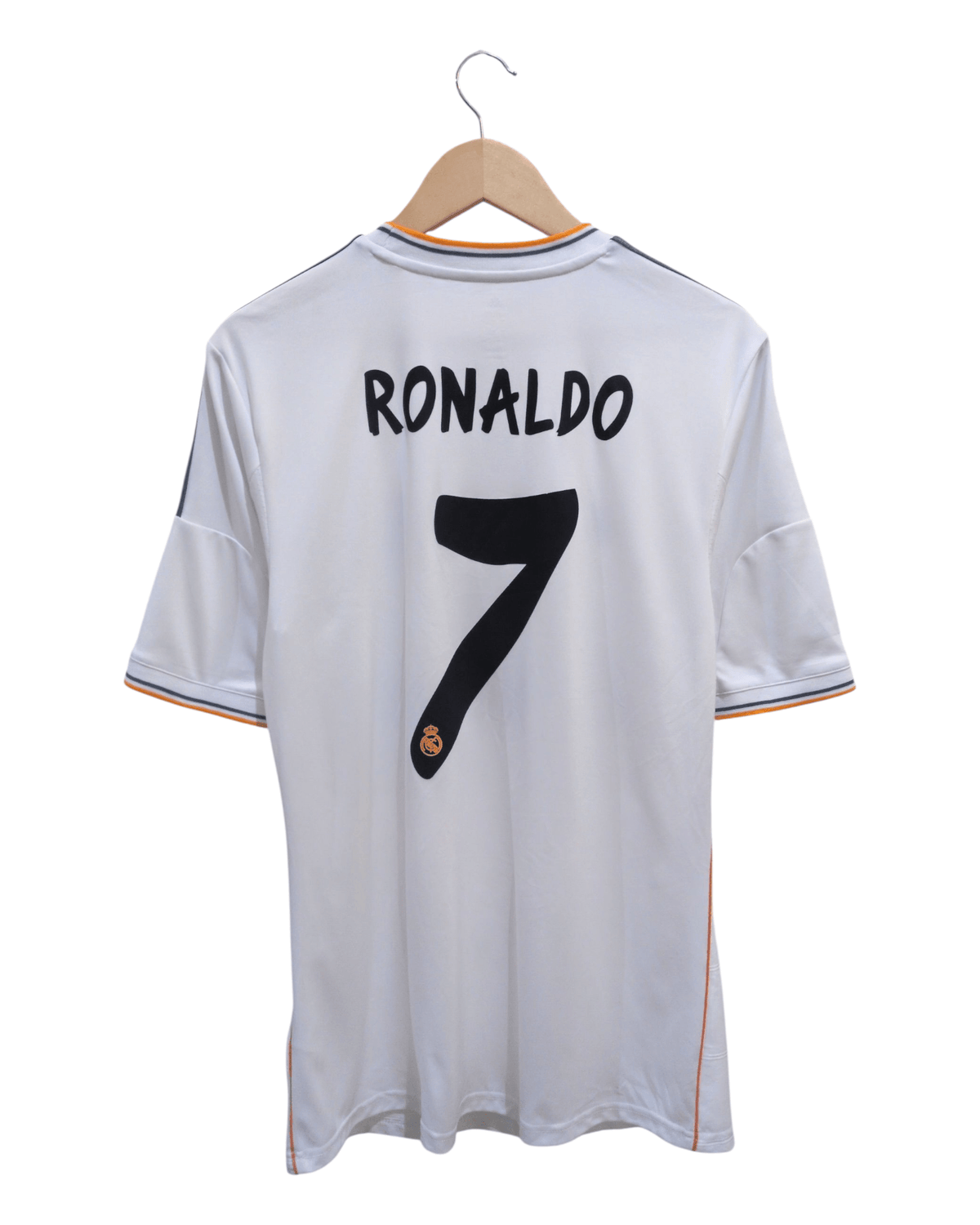 2013-14 Real Madrid Adidas Home Shirt #7 Ronaldo - (M)
