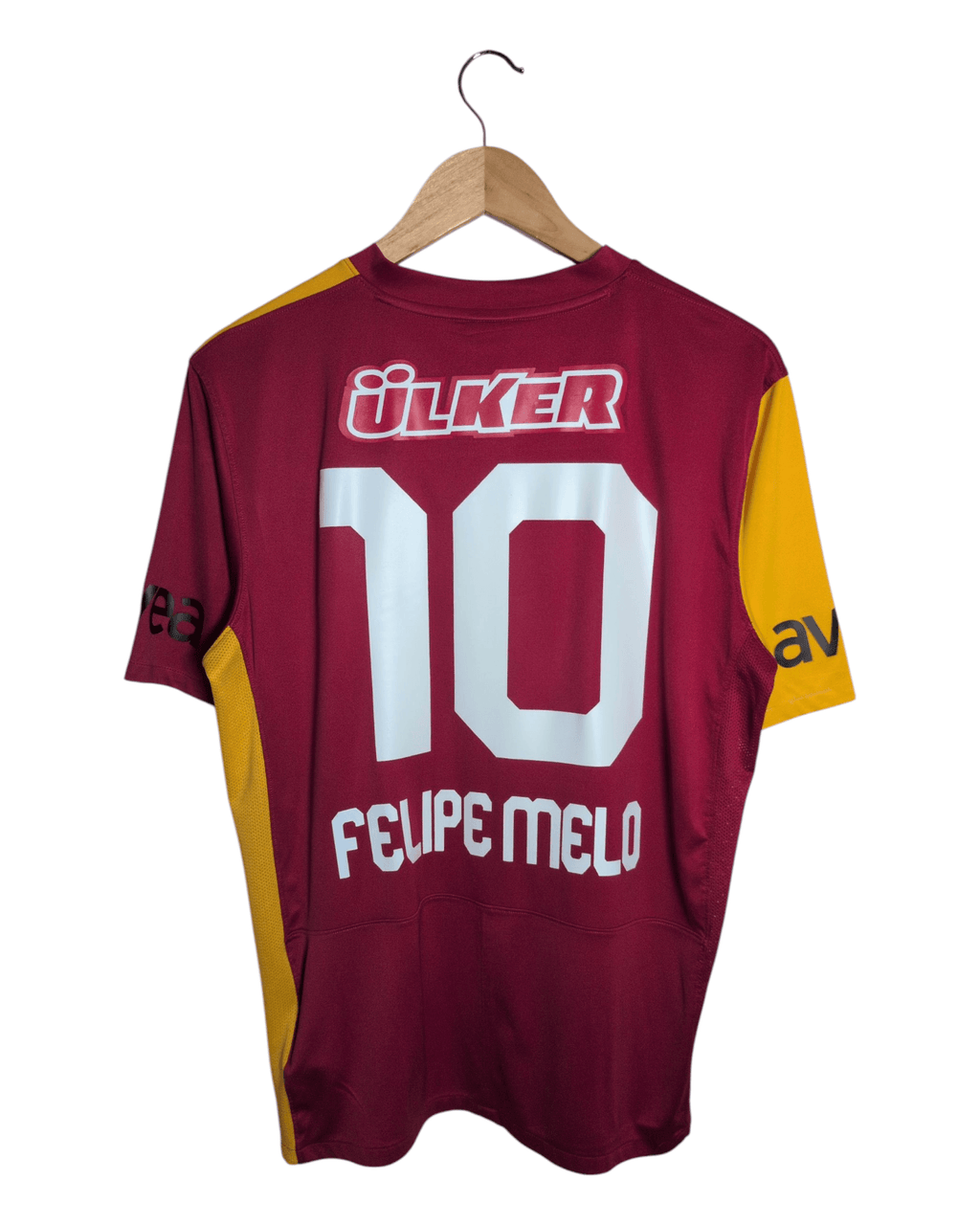 2011-12 Galatasaray Nike Home Shirt #10 Felipe Melo - (M)
