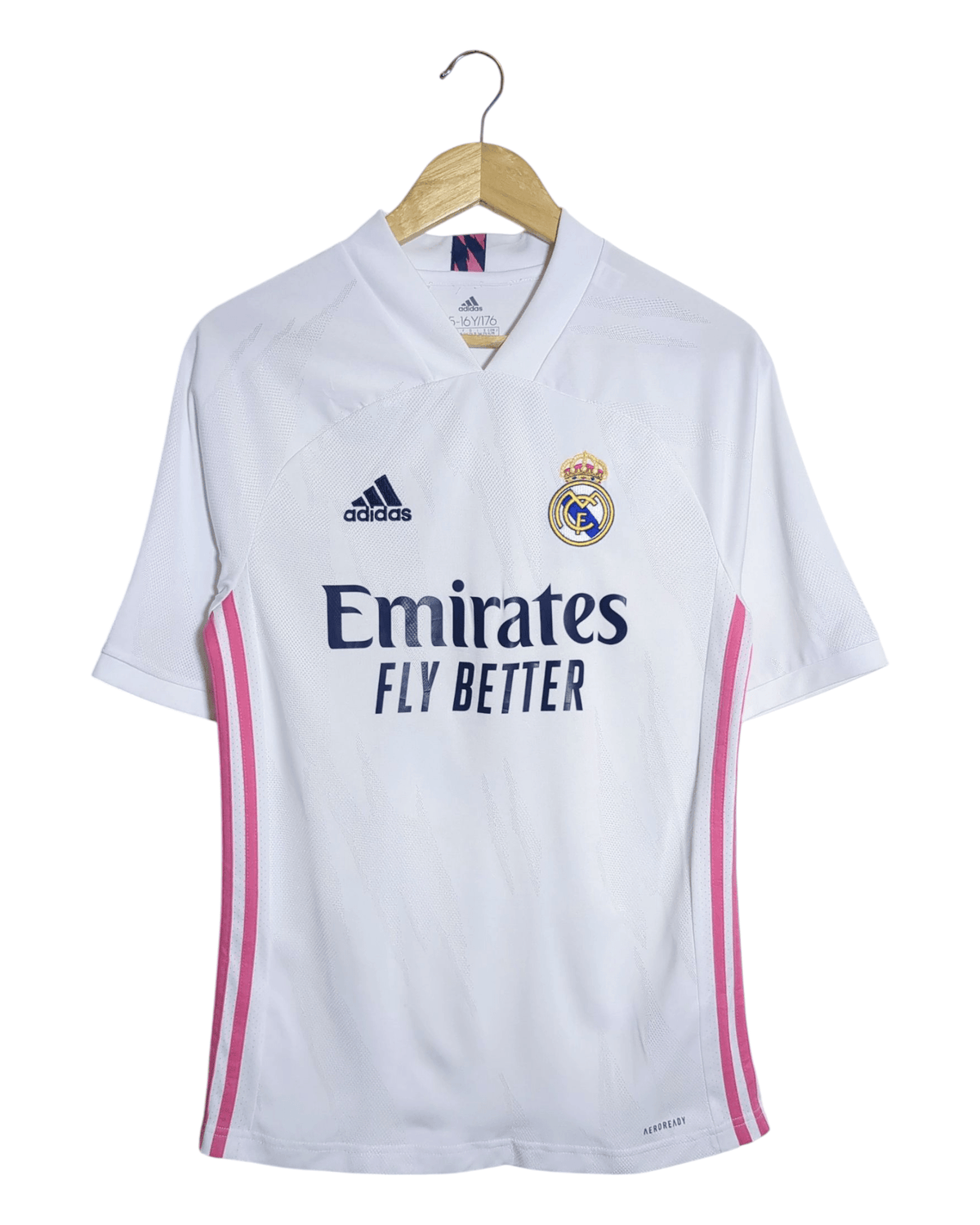 2020-21 Real Madrid Adidas Home Shirt #8 Kroos - (XL.Boys)