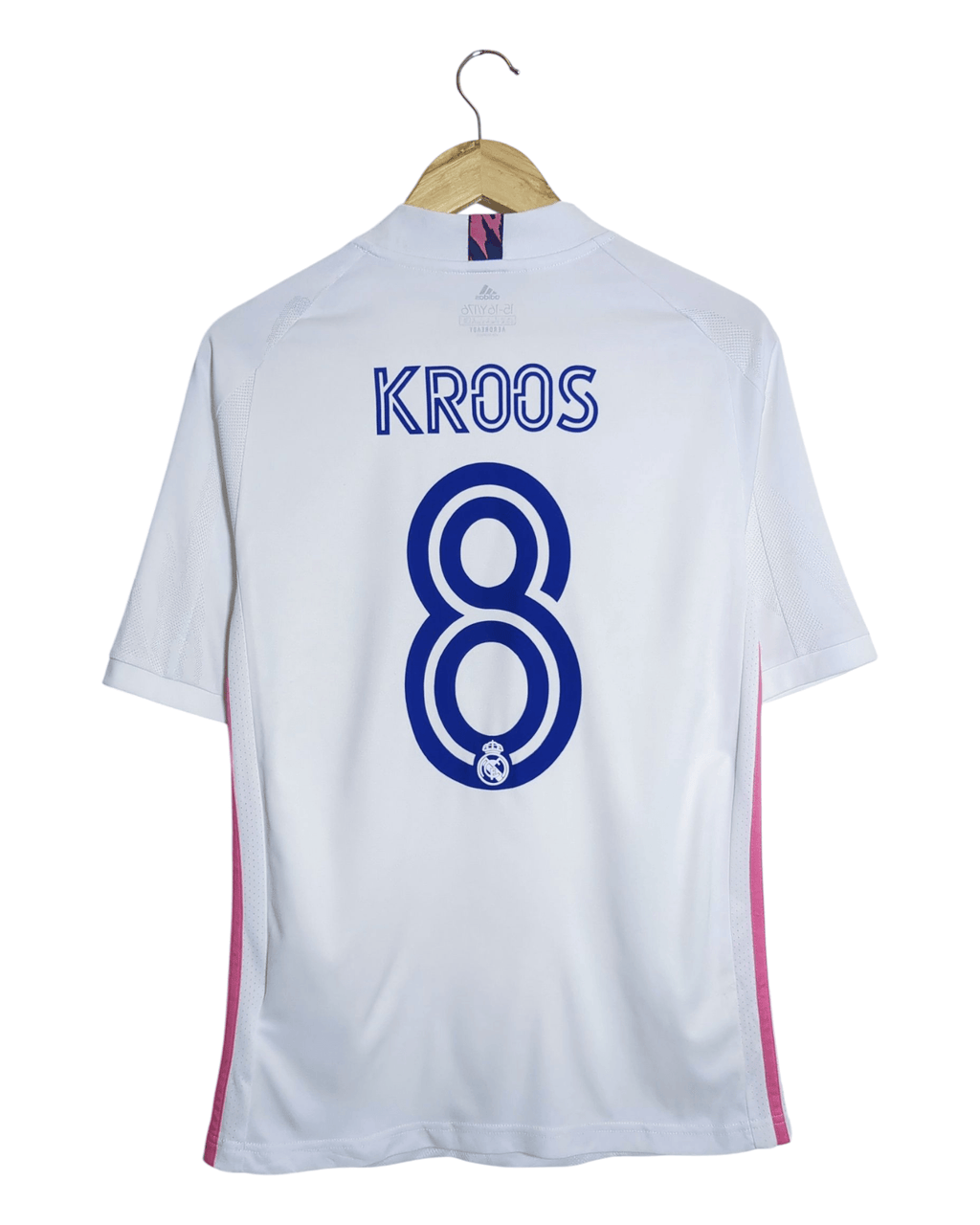 2020-21 Real Madrid Adidas Home Shirt #8 Kroos - (XL.Boys)