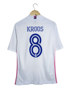 2020-21 Real Madrid Adidas Home Shirt #8 Kroos - (XL.Boys)