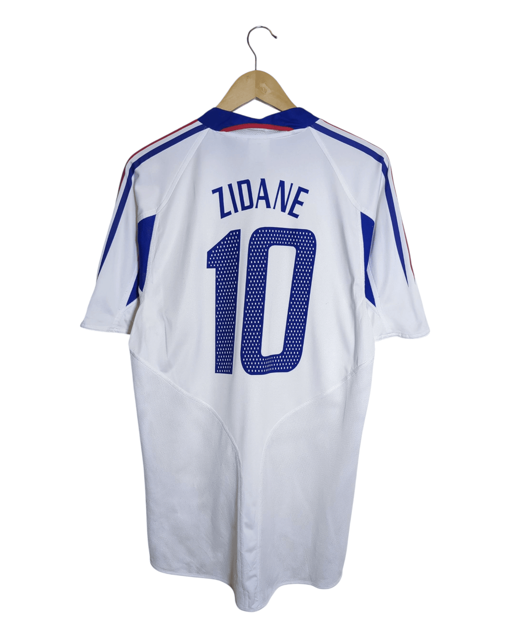 2004-06 France Adidas Away Shirt #10 Zidane - (M)