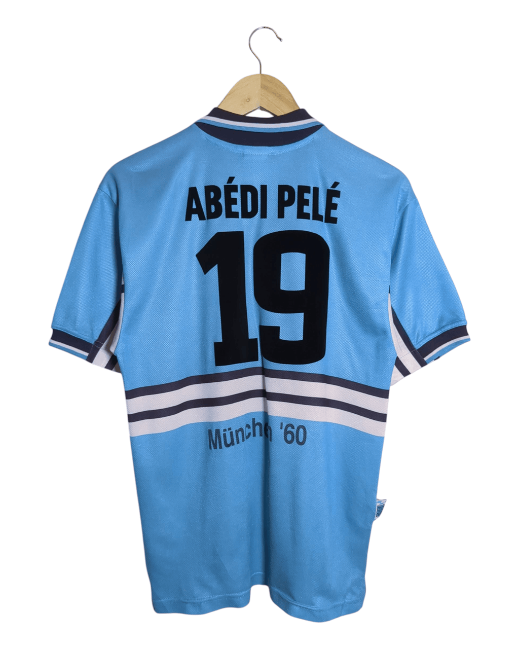 1997-98 1860 Munich Nike Home Shirt #19 Abedi Pele - (XL.Boys)