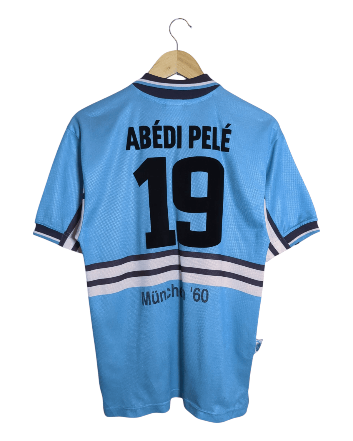 1997-98 1860 Munich Nike Home Shirt #19 Abedi Pele - (XL.Boys)