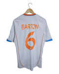 2012-13 Olympique Marseille Adidas Home Shirt #6 Barton - (M)