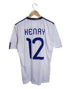2009-10 France Adidas Away Shirt #12 Henry - (M)
