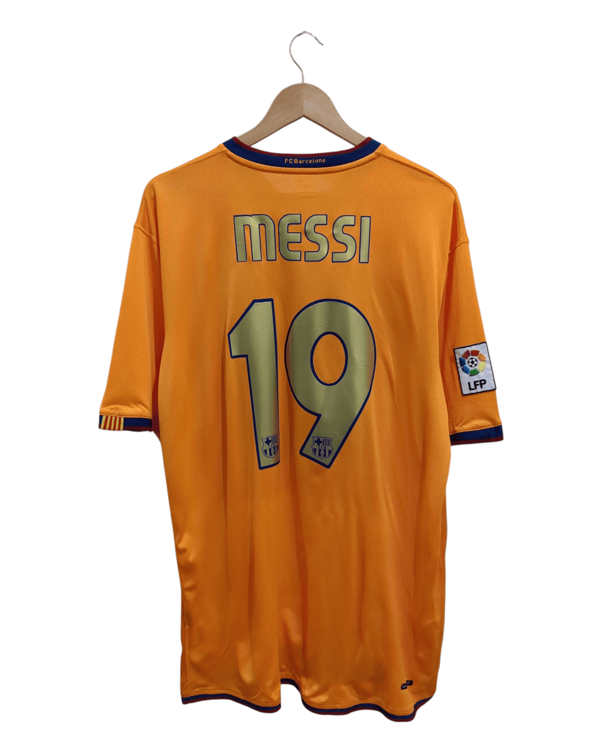 2006-08 Barcelona Nike Away Shirt #19 Messi - (L)
