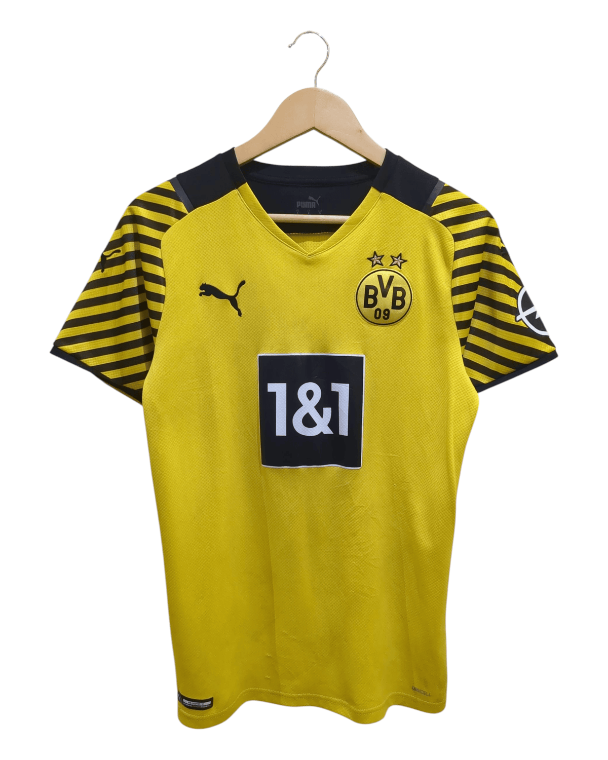 2021-22 Borussia Dortmund Puma Home Shirt #22 Bellingham - (S)
