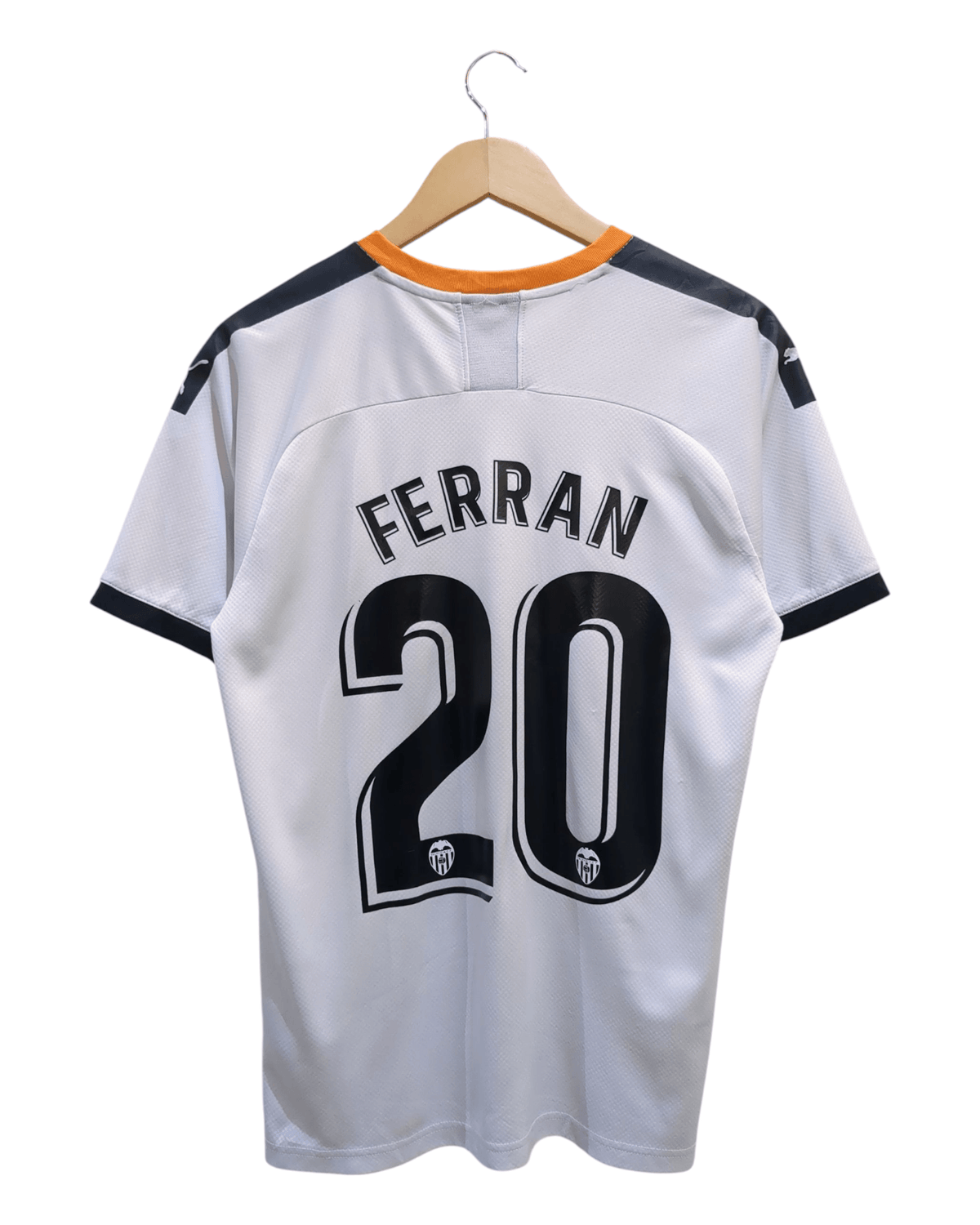 2019-20 Valencia Adidas Home Shirt #20 Ferran - (M)