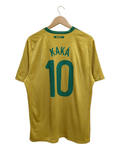 2010-11 Brazil Nike Home Shirt #10 Kaka - (L)