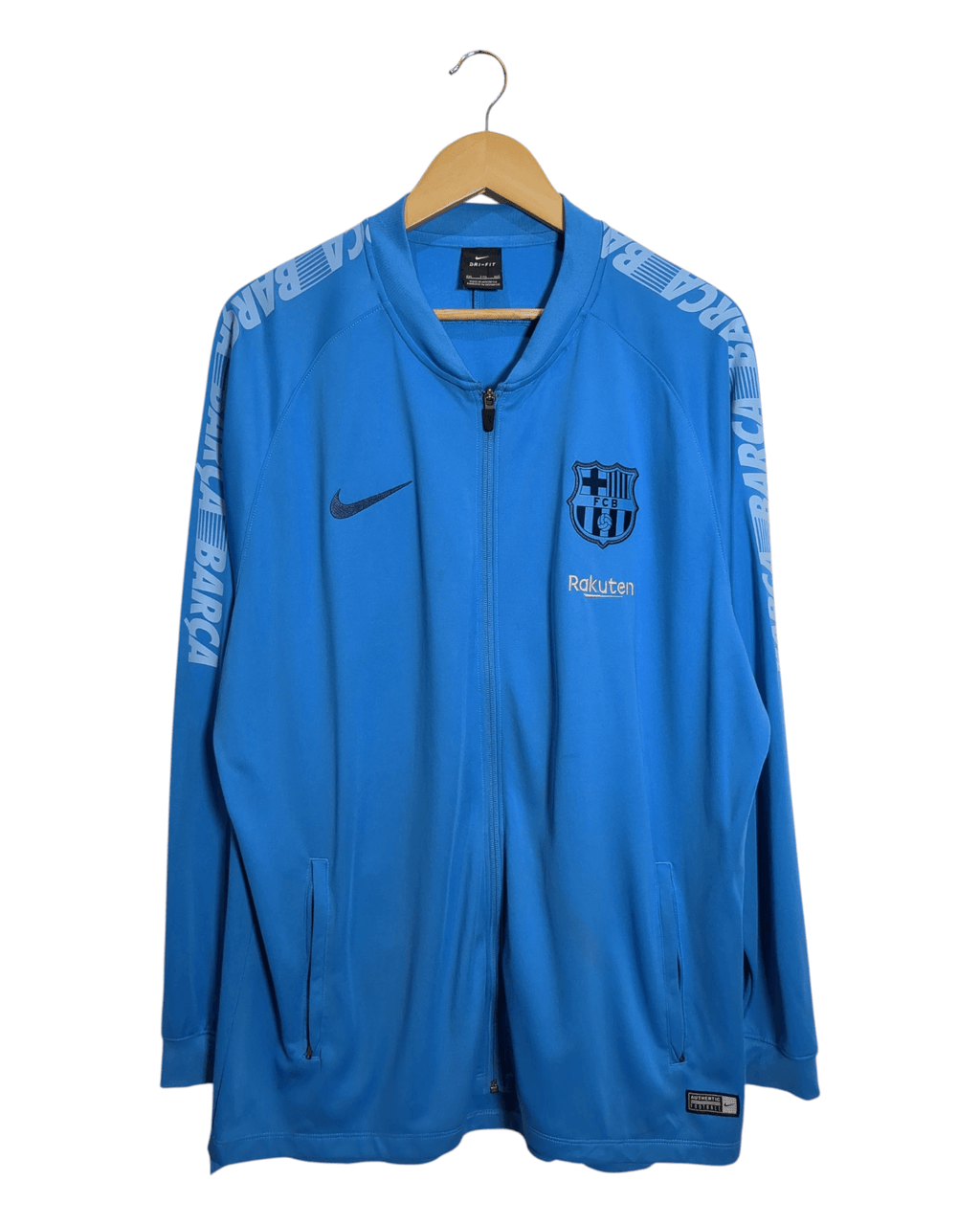 2018-19 Barcelona Nike Track Jacket - (XL)
