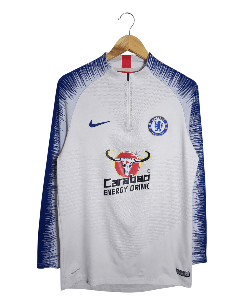 2018-19 Chelsea Nike 1/4 Zip Drill Top - (M)