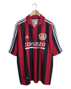 2000-01 Bayer Leverkusen Adidas Home Shirt #13 Ballack - (L)