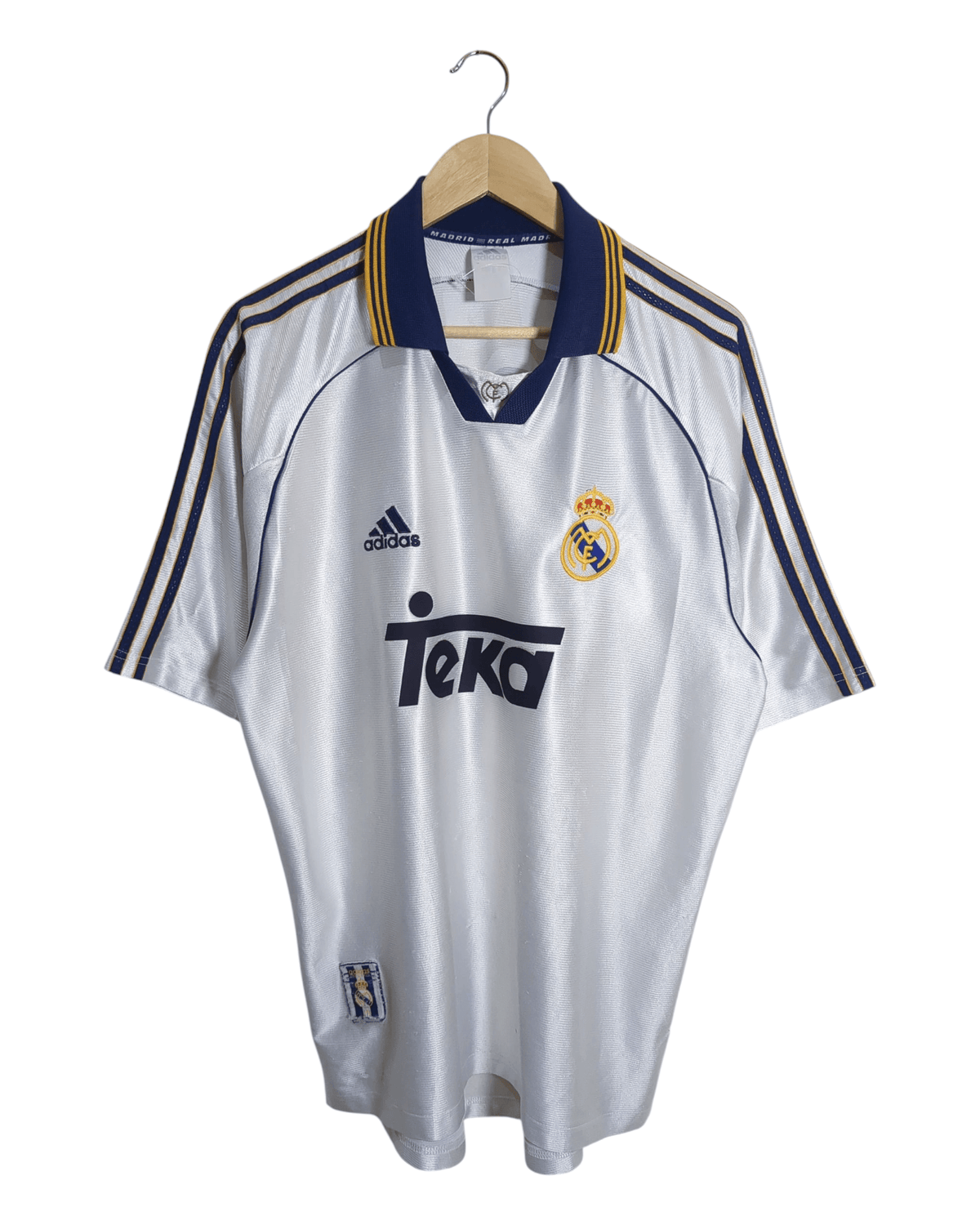 1998-00 Real Madrid Adidas Home Shirt #10 Seedorf - (L)