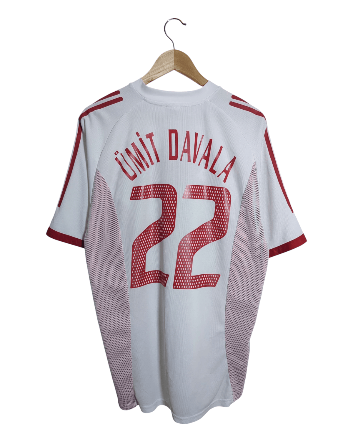 2002-04 Turkey Adidas Away Shirt #22 Umit Davala - (L)