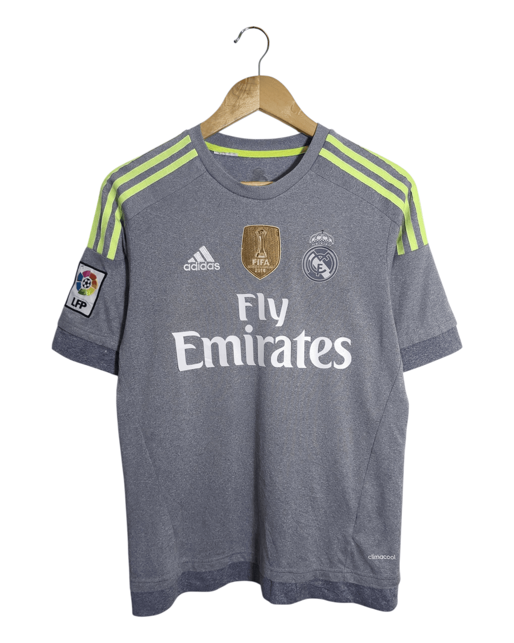 2015-16 Real Madrid Adidas CWC Away Shirt #7 Ronaldo - (Y)