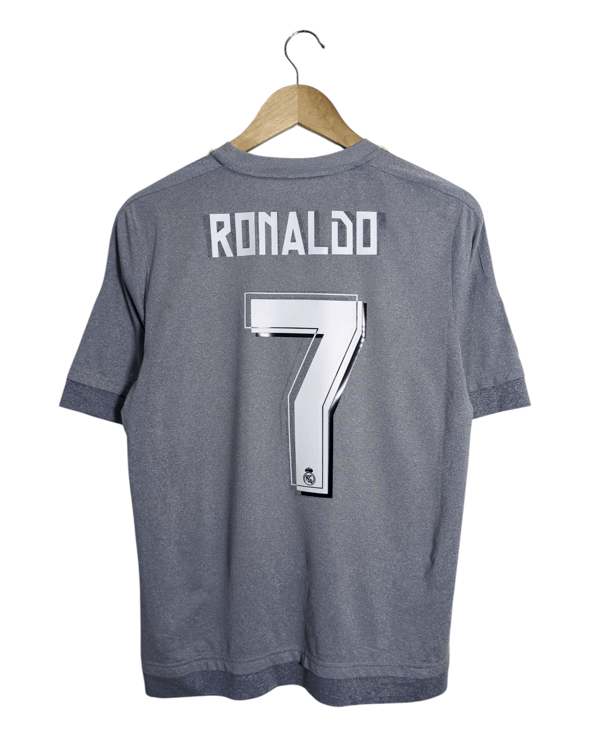 2015-16 Real Madrid Adidas CWC Away Shirt #7 Ronaldo - (Y)