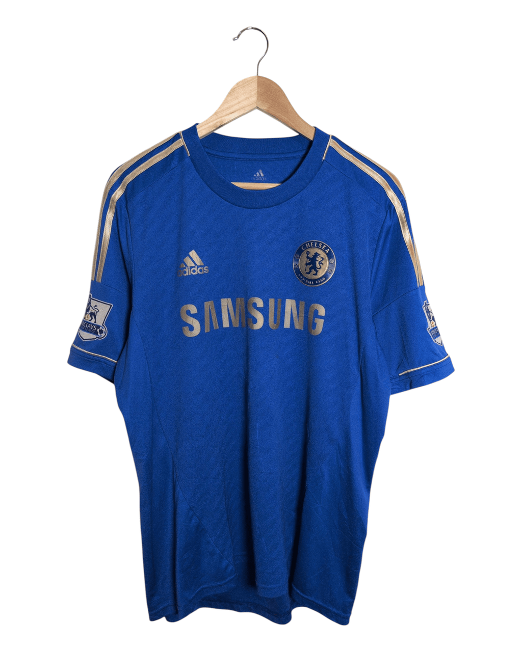 2012-13 Chelsea Adidas Home Shirt #17 Hazard - (L)