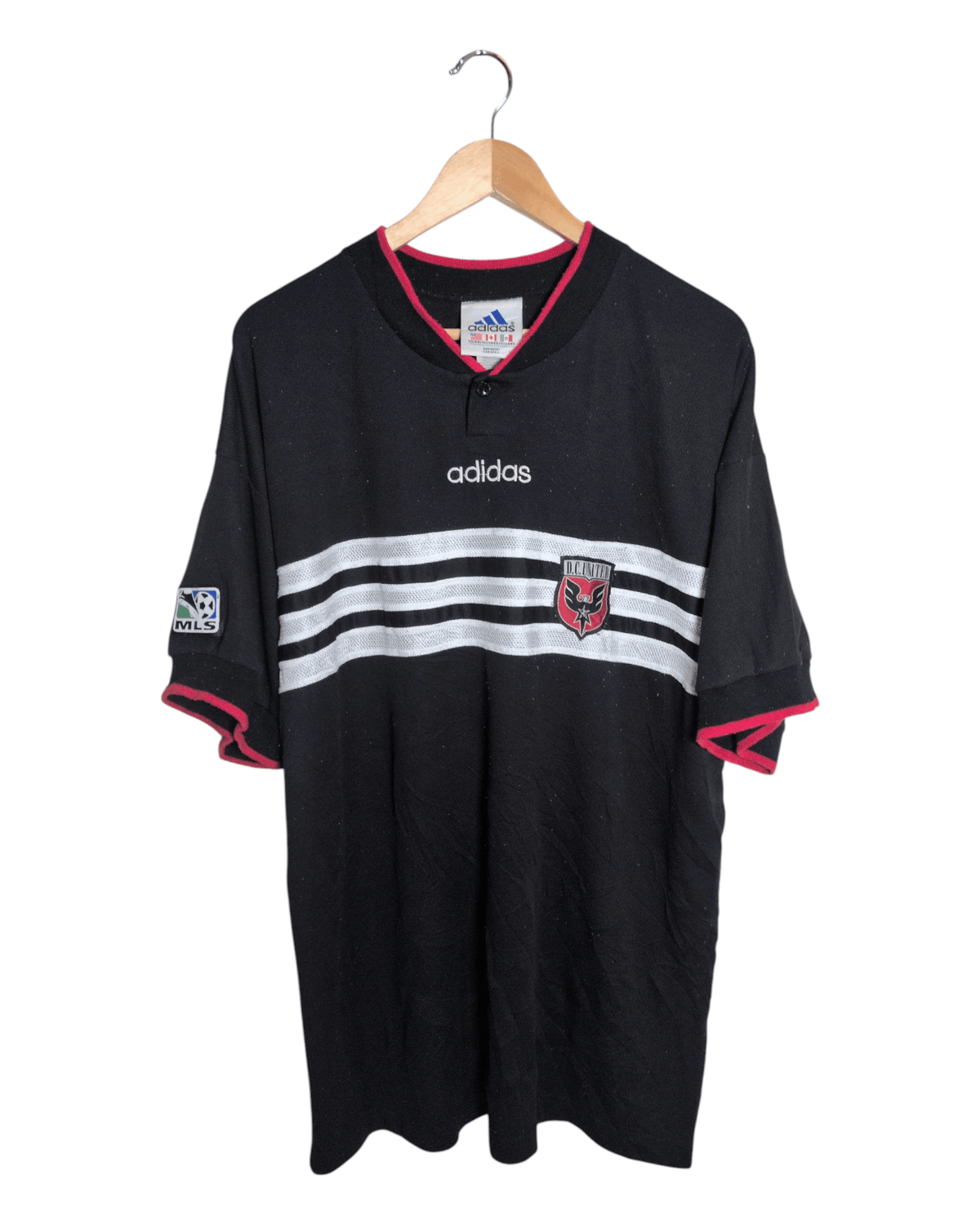 1996-98 DC United Adidas Home Shirt - (XL)