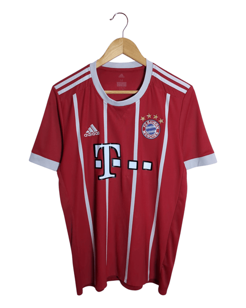 2017-18 Bayern Munich Adidas Home Shirt #6 Thiago - (M)