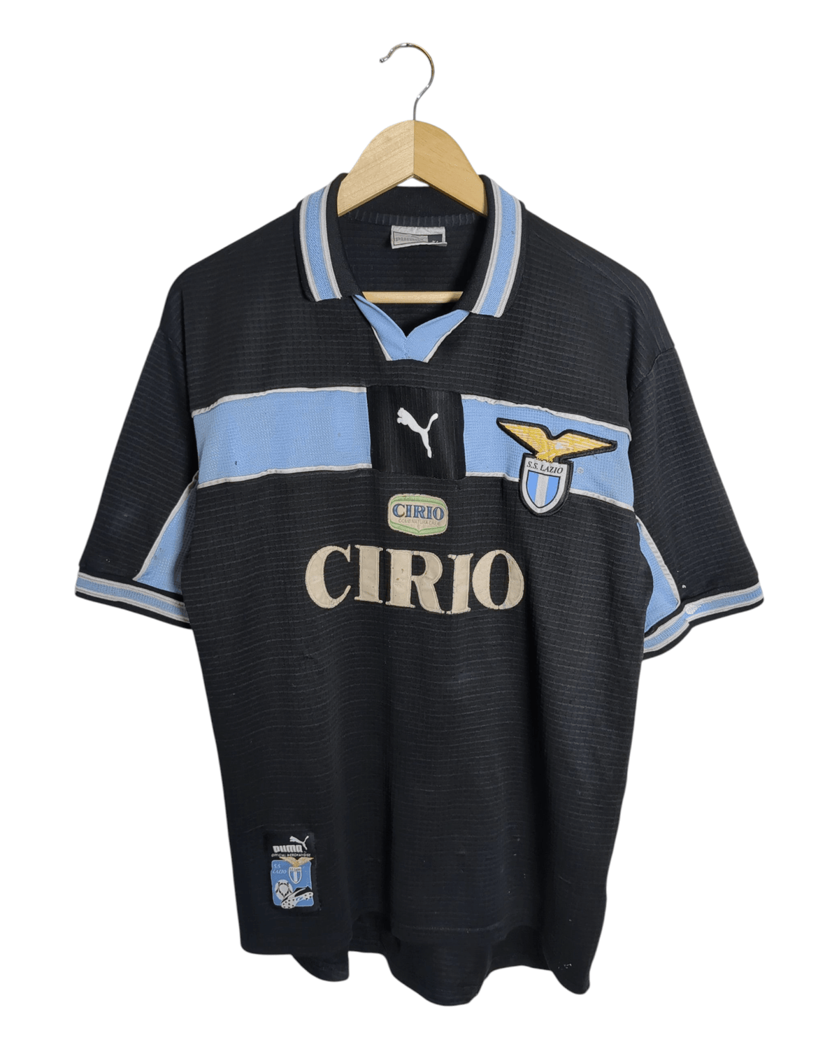 1998-99 Lazio Puma Away Shirt #18 Nedved - (L)