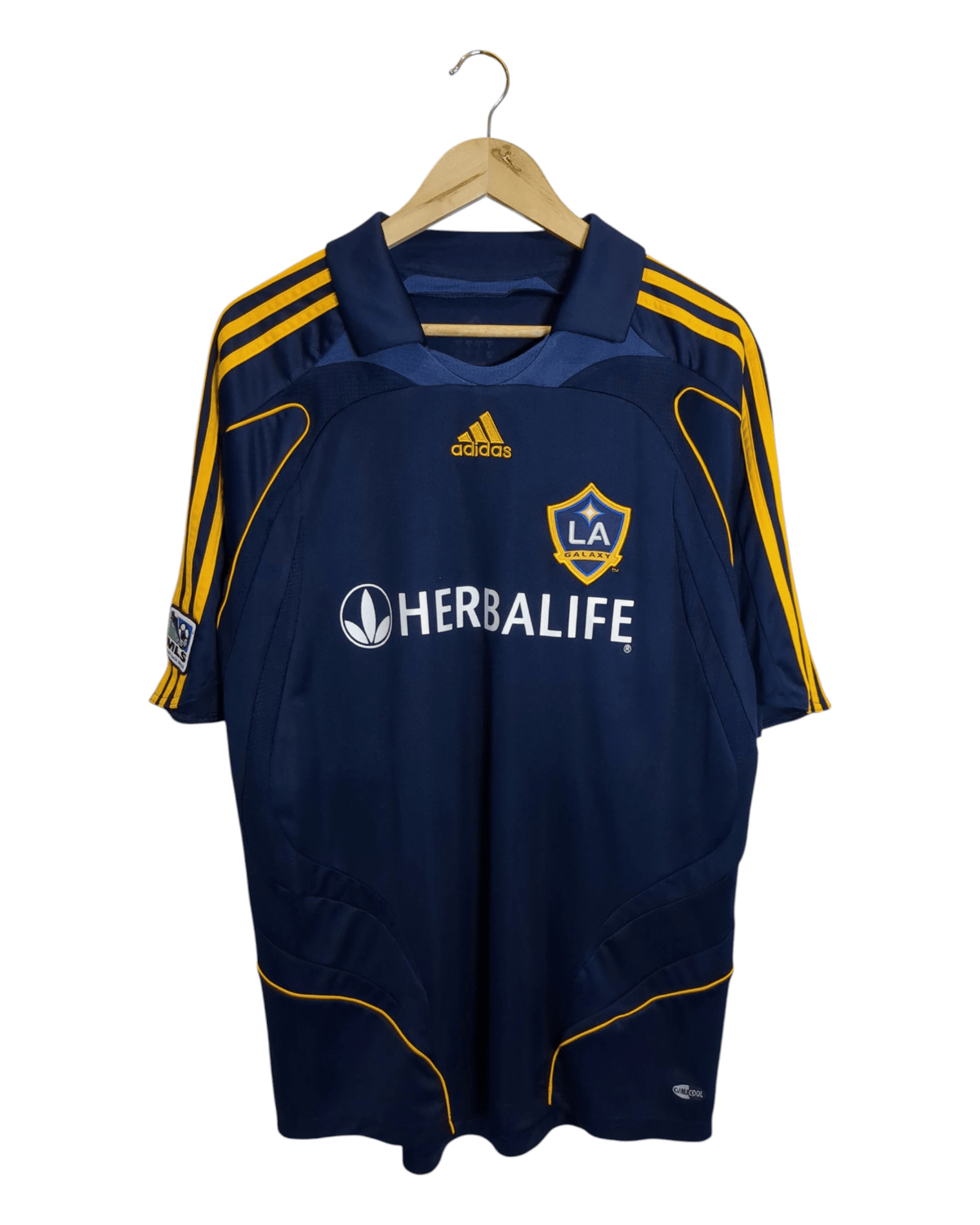 2007-08 LA Galaxy Adidas Away Shirt #23 Beckham - (L)