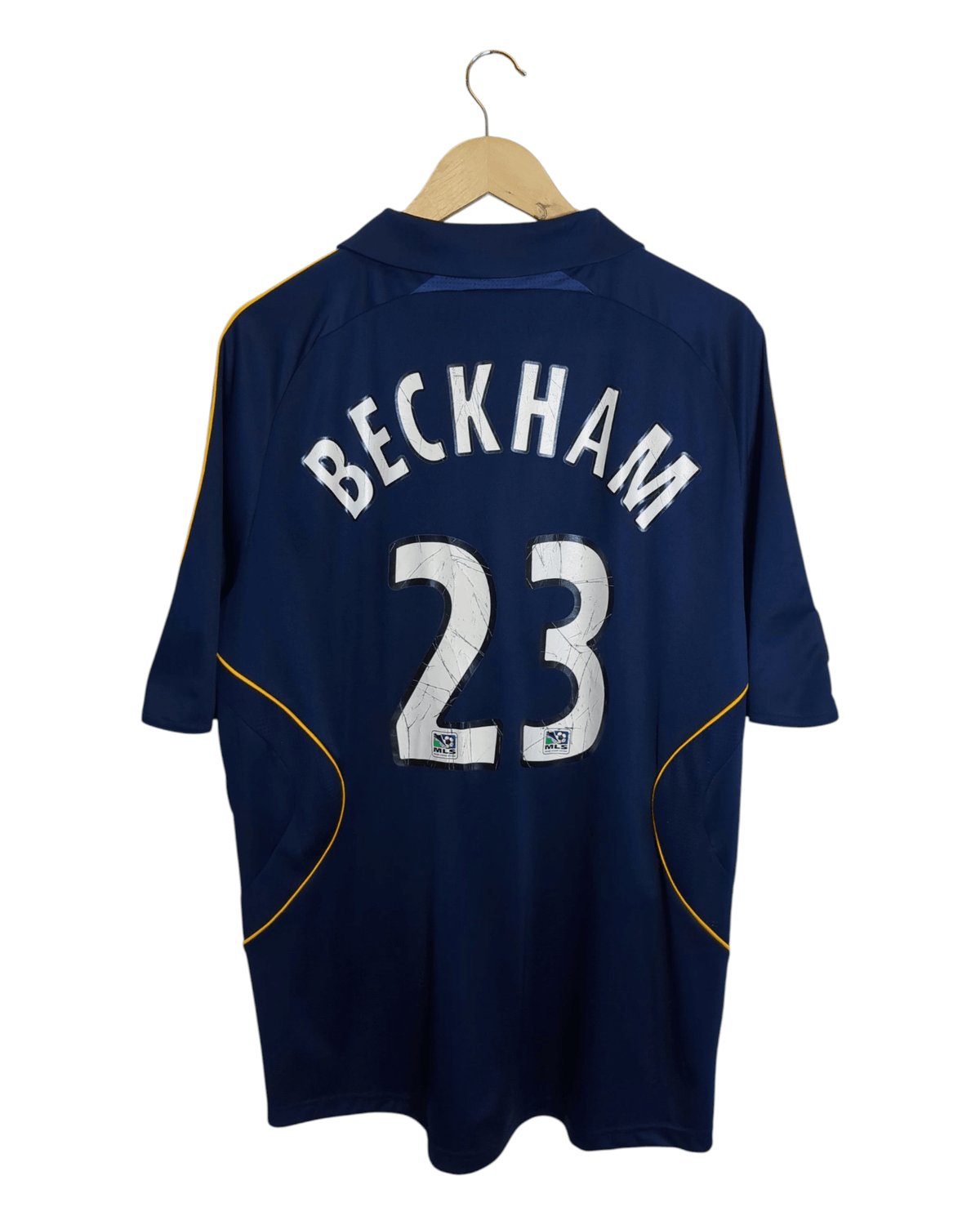 2007-08 LA Galaxy Adidas Away Shirt #23 Beckham - (L)
