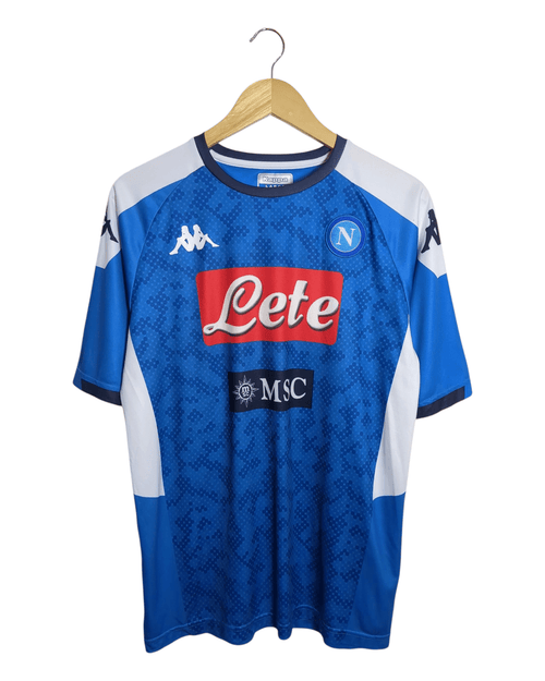 2019-20 Napoli Kappa Basic Home Shirt #7 Callejon - (M)