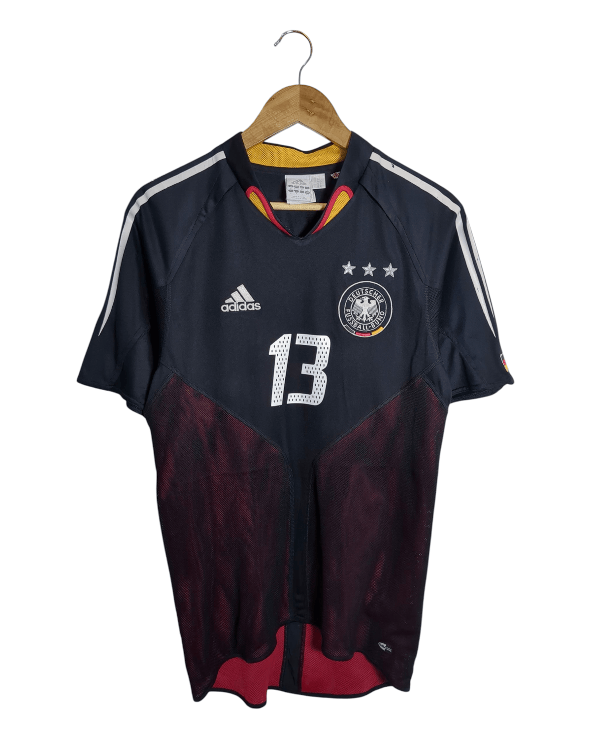 2004-06 Germany Adidas Away Shrit #13 Ballack - (S)