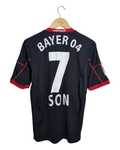 2013-14 Bayer Leverkusen Adidas Away Shirt #7 Son - (S)