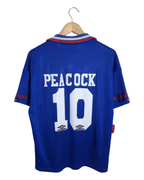1993-94 Chelsea Umbro Home Shirt #10 Peacock - (M)