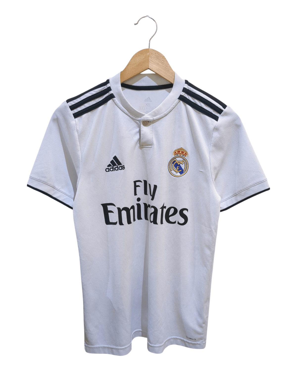 2018-19 Real Madrid Adidas Home Shirt #10 Modric - (XS)