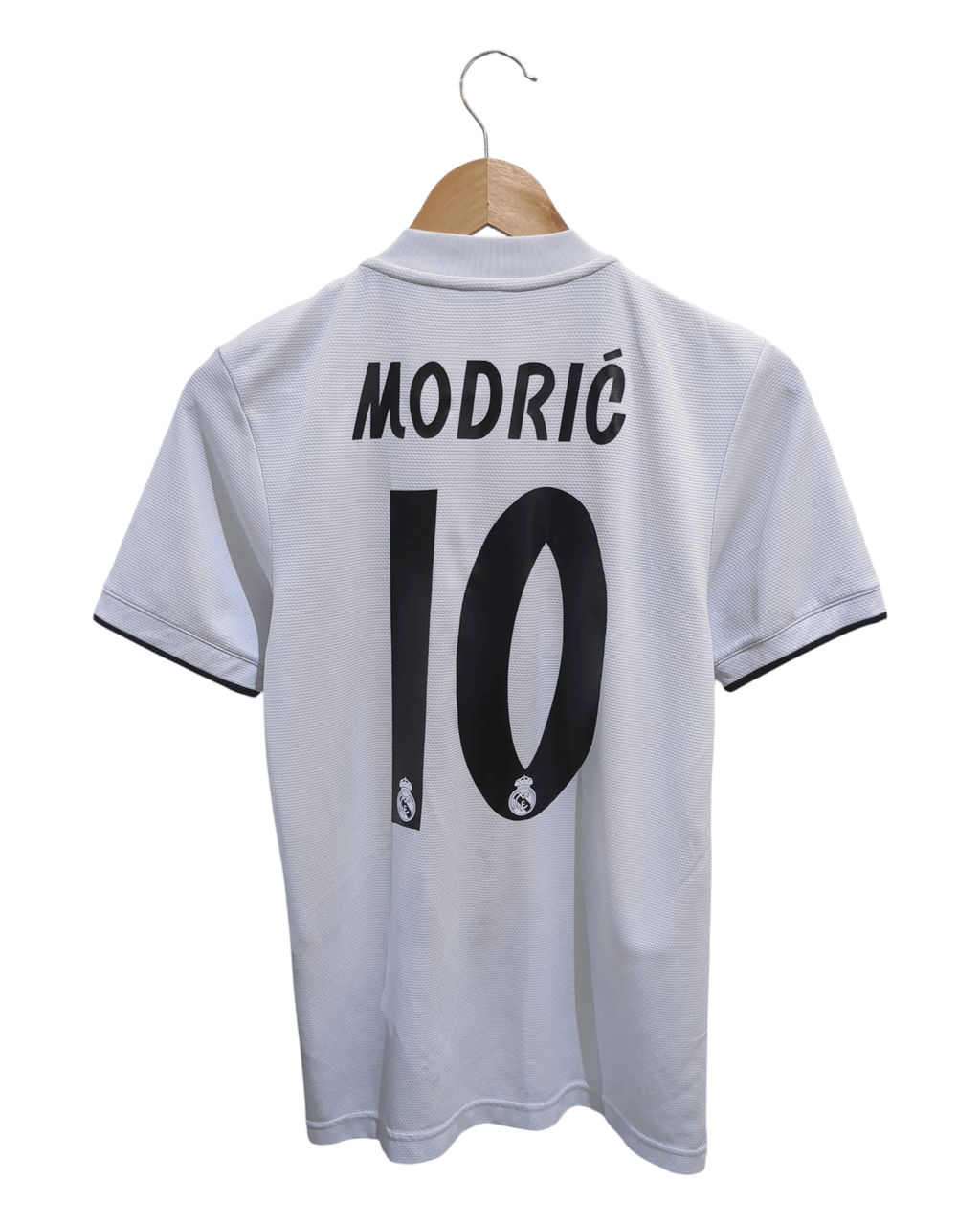 2018-19 Real Madrid Adidas Home Shirt #10 Modric - (XS)