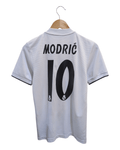 2018-19 Real Madrid Adidas Home Shirt #10 Modric - (XS)