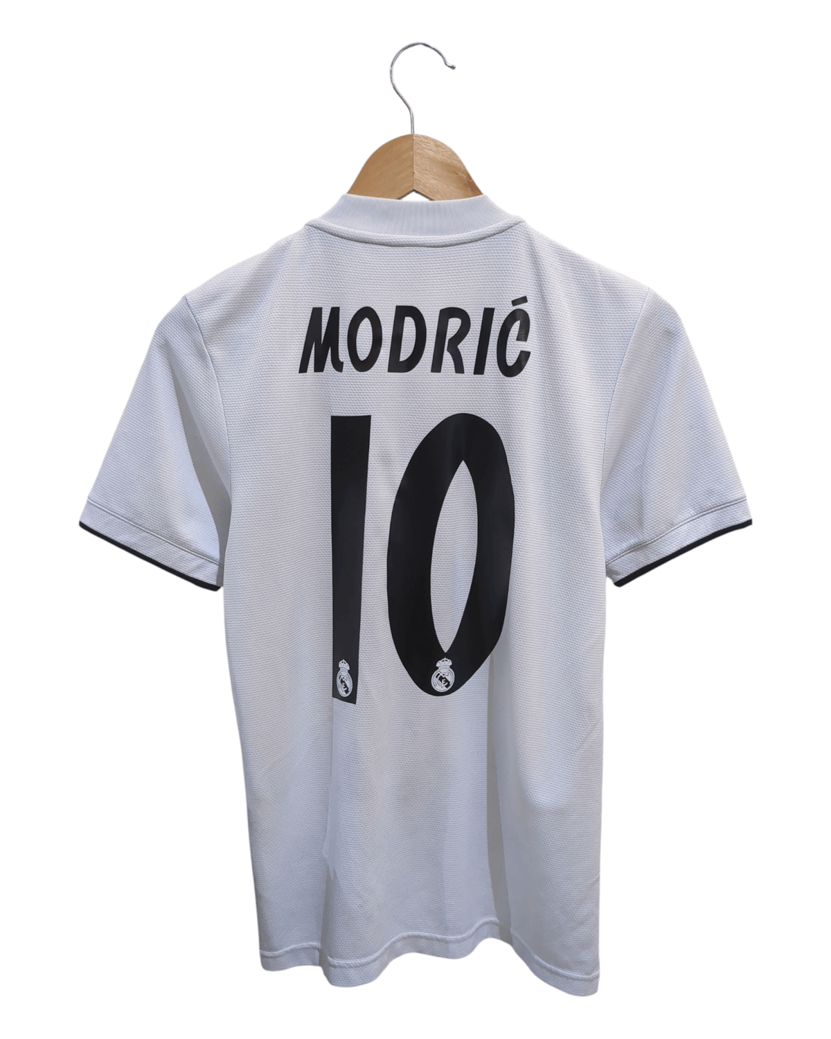 2018-19 Real Madrid Adidas Home Shirt #10 Modric - (XS)