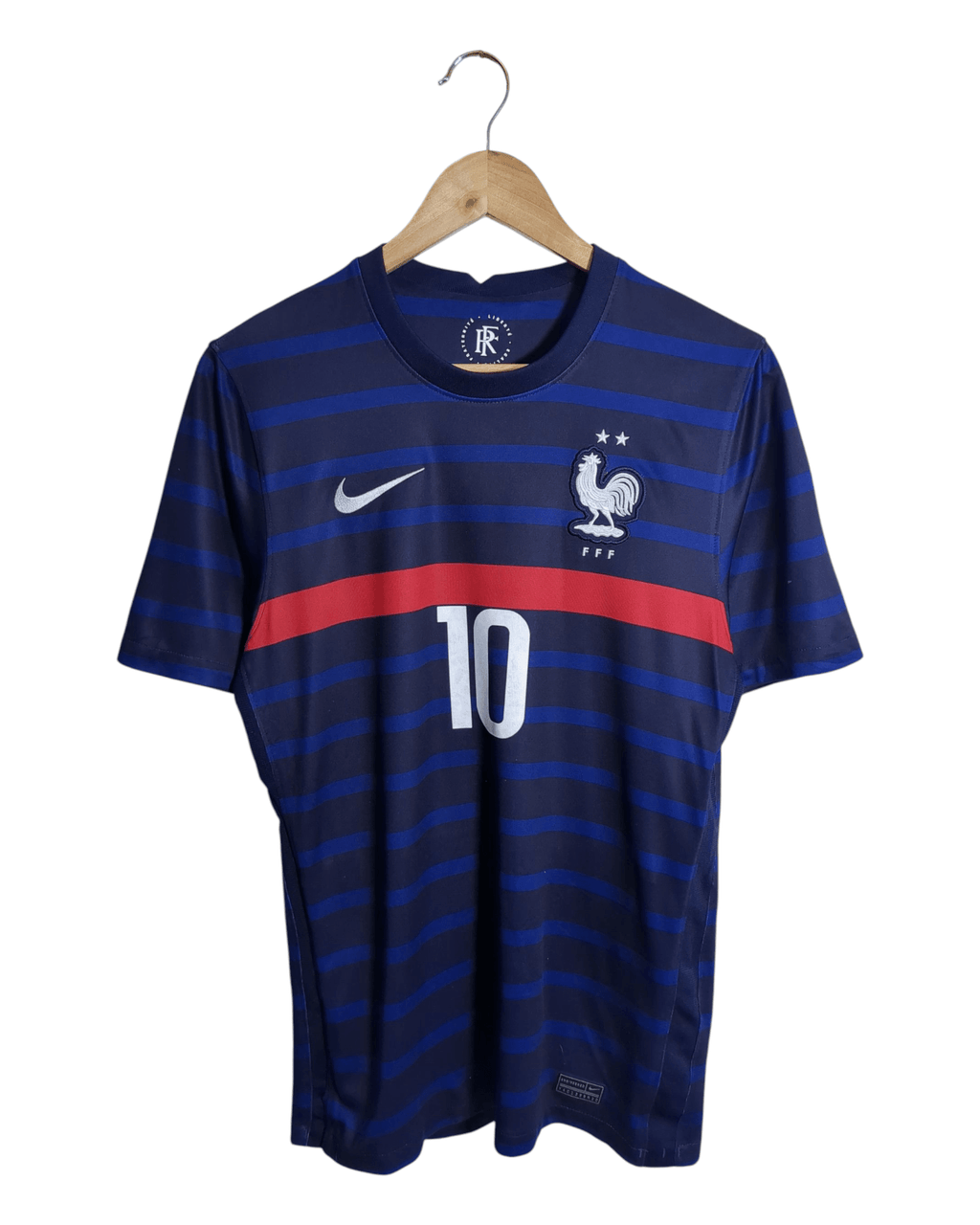 2020-21 France Nike Home Shirt #10 Mbappe - (S)