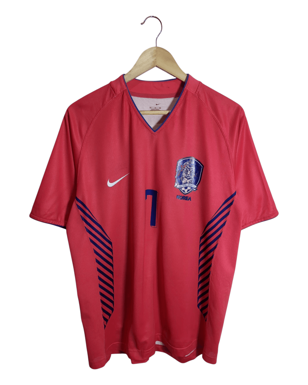 2006-08 South Korea Nike Home Shirt #7 Jisung - (L)