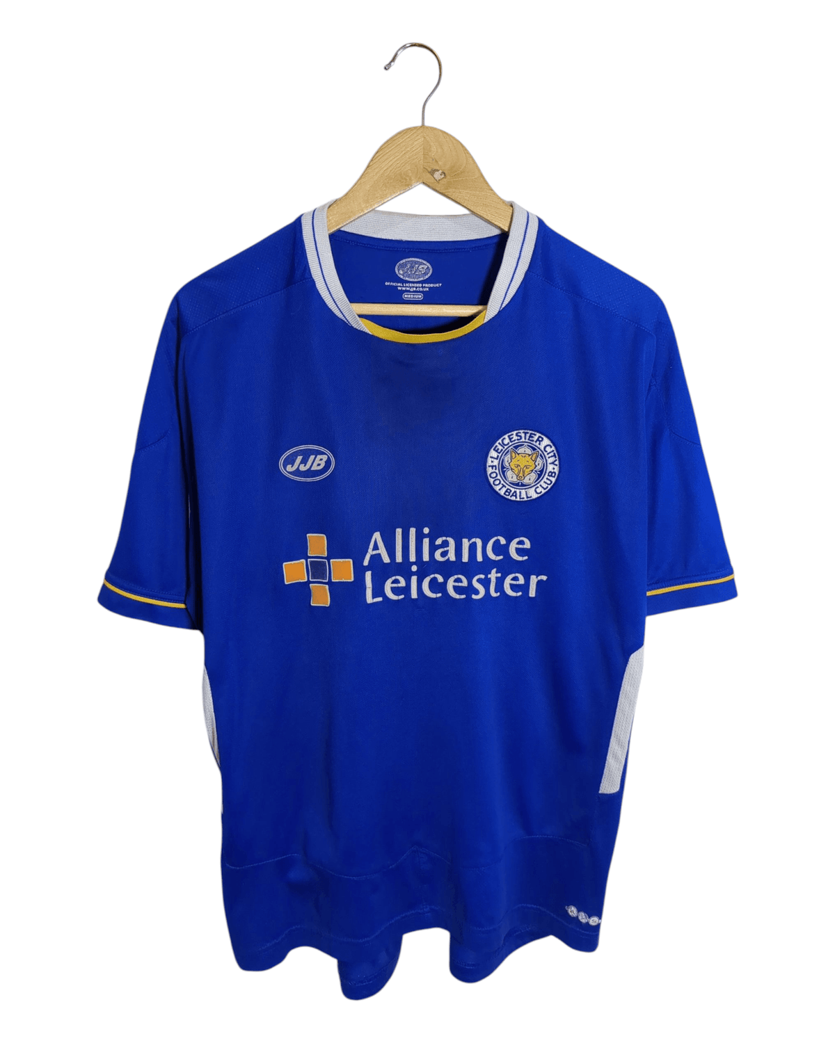 2005-06 Leicester JJB Home Shirt #8 Hume - (L)