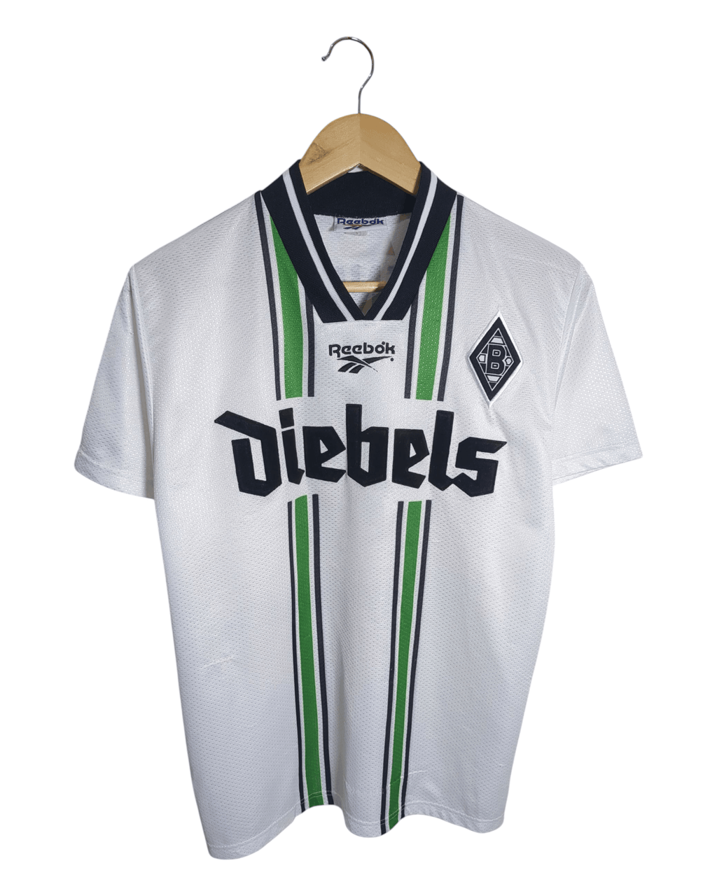 1996-97 Borussia Monchengladbach Reebok Home Shirt #10 Effenberg - (S)