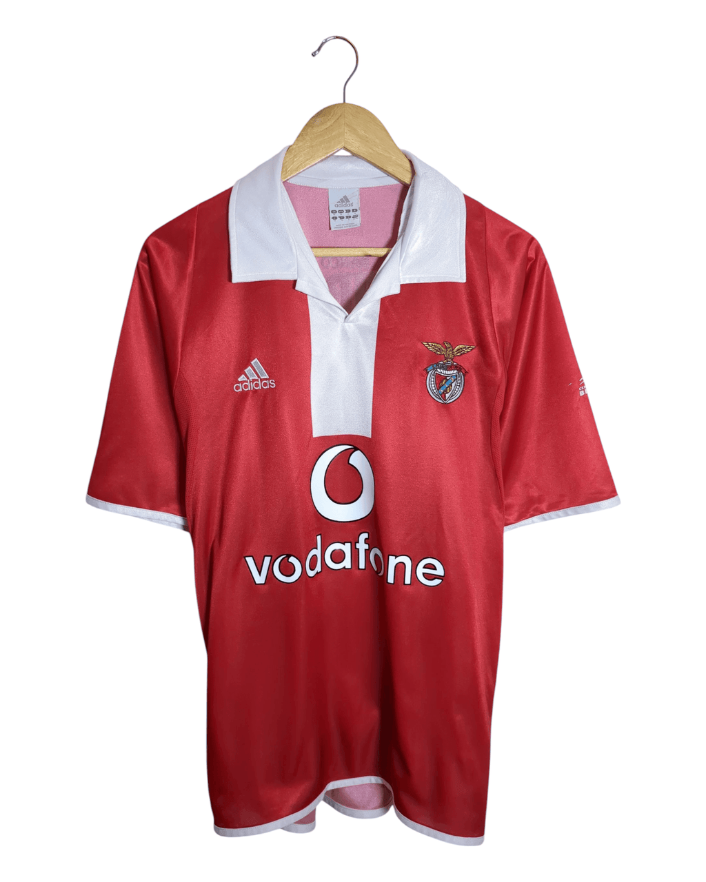 2004-05 Benfica Adidas Home Shirt #21 Nuno Gomes - (M)