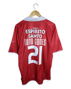 2004-05 Benfica Adidas Home Shirt #21 Nuno Gomes - (M)