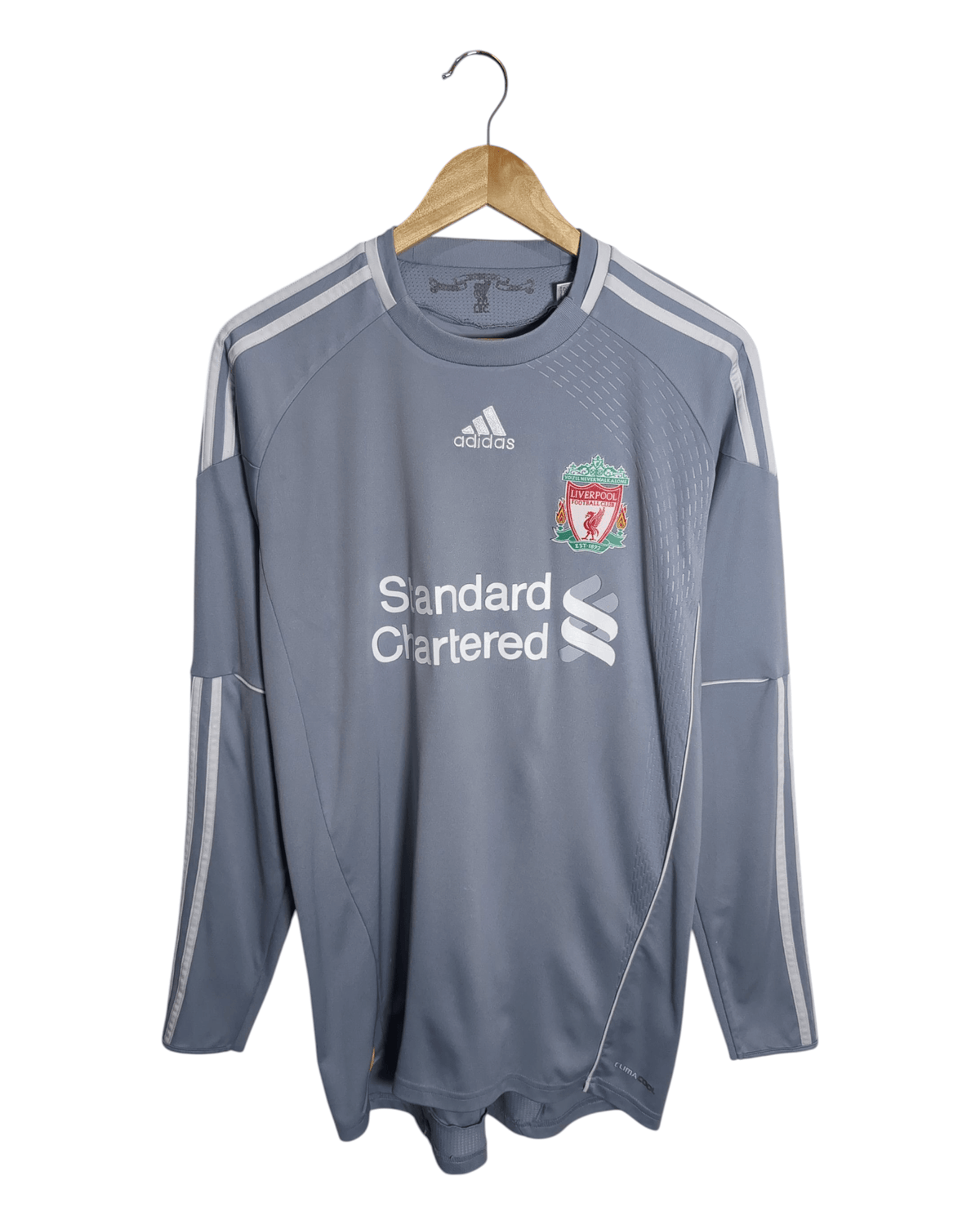 2010-12 Liverpool Adidas Goalkeeper L/S Shirt #25 Reina - (M)