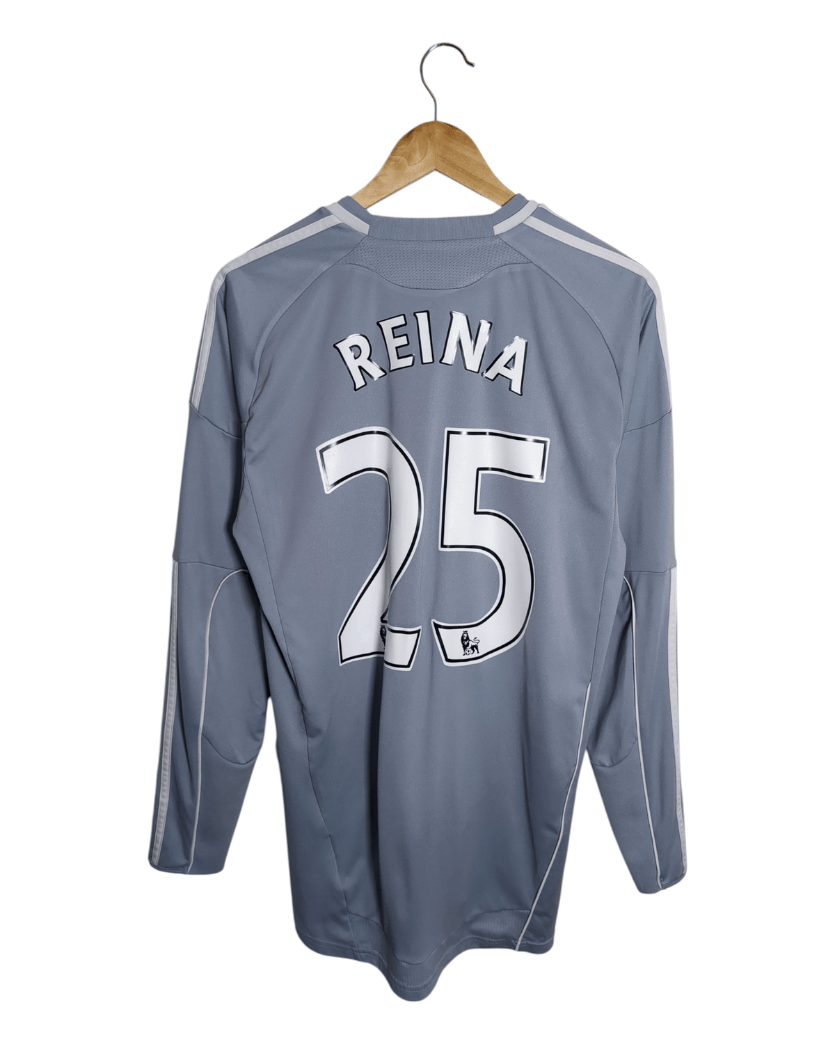 2010-12 Liverpool Adidas Goalkeeper L/S Shirt #25 Reina - (M)