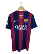 2014-15 Barcelona Nike Home Shirt #10 Messi - (S)