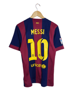 2014-15 Barcelona Nike Home Shirt #10 Messi - (S)